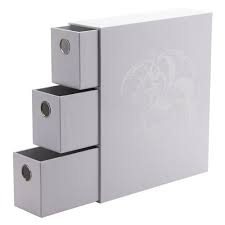 Dragon Shield Fortress Card Drawers WHITE AT-33701